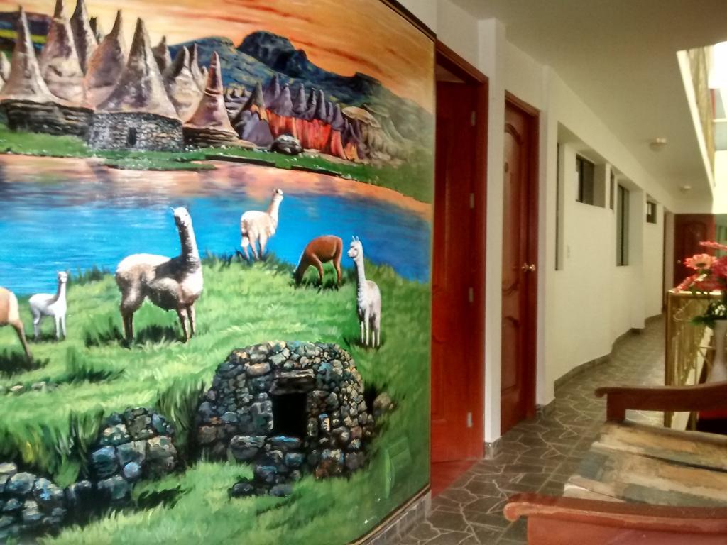 Hotel Residencial El Eden De Adan Y Eva อันดาอวยลัส ภายนอก รูปภาพ